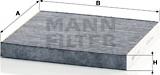 Mann-Filter CUK 2362 - Filter, Innenraumluft alexcarstop-ersatzteile.com