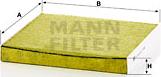 Mann-Filter FP 2358 - Filter, Innenraumluft alexcarstop-ersatzteile.com