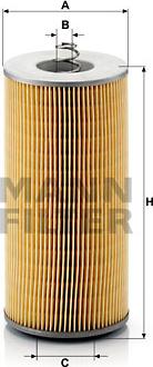 Mann-Filter H 12 110/2 x - Ölfilter alexcarstop-ersatzteile.com