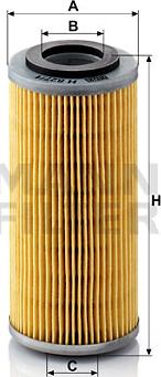 Mann-Filter H 827/1 n - Ölfilter alexcarstop-ersatzteile.com