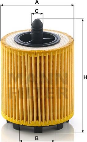 Mann-Filter HU 69/2 x - Ölfilter alexcarstop-ersatzteile.com