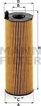 Mann-Filter HU 8001 x - Ölfilter alexcarstop-ersatzteile.com