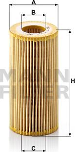 Mann-Filter HU 719/8 y - Ölfilter alexcarstop-ersatzteile.com