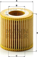 Mann-Filter HU 710 x - Ölfilter alexcarstop-ersatzteile.com