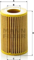 Mann-Filter HU 712/9 x - Ölfilter alexcarstop-ersatzteile.com