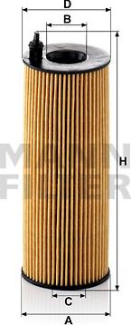 Mann-Filter HU 721/5 x - Ölfilter alexcarstop-ersatzteile.com