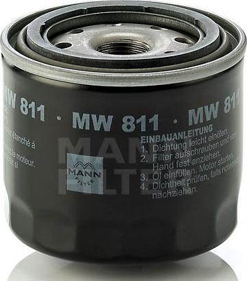 Mann-Filter MW 811 - Ölfilter alexcarstop-ersatzteile.com