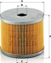 Mann-Filter P 78 x - Kraftstofffilter alexcarstop-ersatzteile.com