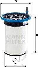 Mann-Filter PU 7005 - Kraftstofffilter alexcarstop-ersatzteile.com