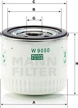 Mann-Filter W 9050 - Ölfilter alexcarstop-ersatzteile.com