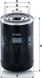 Mann-Filter W 9069 - Ölfilter alexcarstop-ersatzteile.com