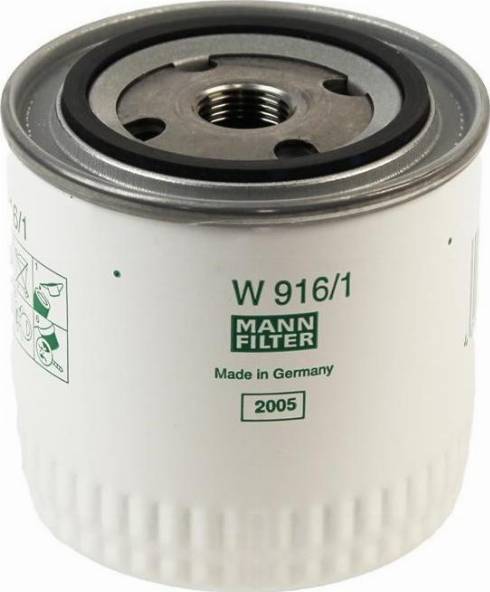 Mann-Filter W 916/1 (10) - Ölfilter alexcarstop-ersatzteile.com