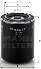 Mann-Filter W 932/81 - Ölfilter alexcarstop-ersatzteile.com