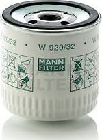 Mann-Filter W 920/32 - Ölfilter alexcarstop-ersatzteile.com