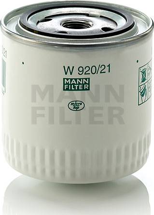 Mann-Filter W 920/21 (10) - Ölfilter alexcarstop-ersatzteile.com