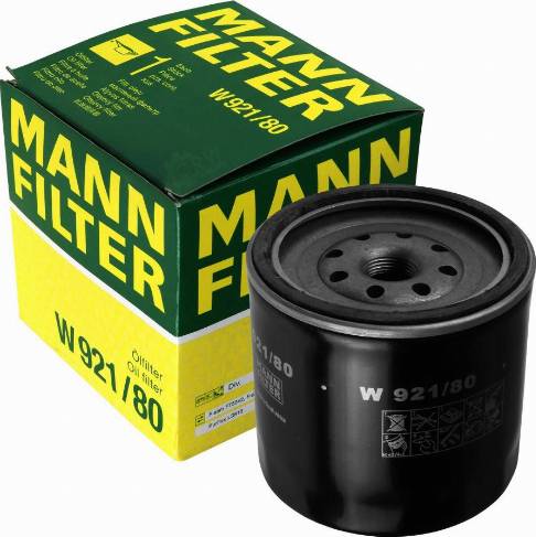 Mann-Filter W 921 - Ölfilter alexcarstop-ersatzteile.com