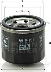 Mann-Filter W 6011 - Ölfilter alexcarstop-ersatzteile.com