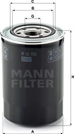 Mann-Filter W 10 703 - Ölfilter alexcarstop-ersatzteile.com