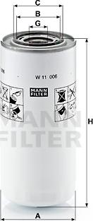 Mann-Filter W 11 006 - Ölfilter alexcarstop-ersatzteile.com