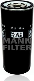 Mann-Filter W 11 102/4 - Ölfilter alexcarstop-ersatzteile.com