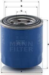 Mann-Filter W 8017 - Ölfilter alexcarstop-ersatzteile.com