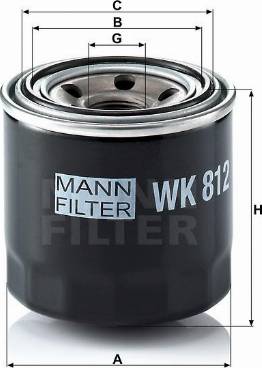 Mann-Filter W 812 - Ölfilter alexcarstop-ersatzteile.com