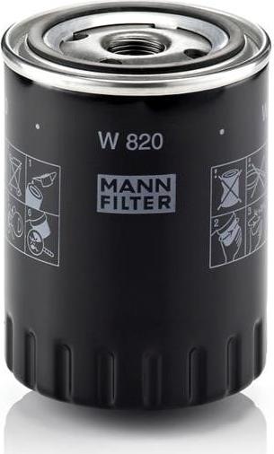 Mann-Filter W 820 - Ölfilter alexcarstop-ersatzteile.com