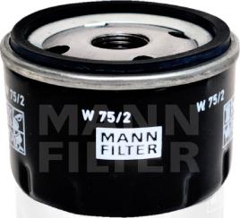 Mann-Filter W 75/2 - Ölfilter alexcarstop-ersatzteile.com