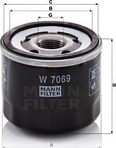 Mann-Filter W 7069 - Ölfilter alexcarstop-ersatzteile.com