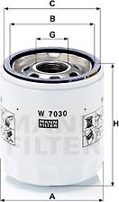 Mann-Filter W 7030 - Ölfilter alexcarstop-ersatzteile.com