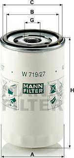 Mann-Filter W 719/27 - Ölfilter alexcarstop-ersatzteile.com