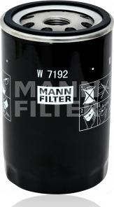 Mann-Filter W 7192 - Ölfilter alexcarstop-ersatzteile.com