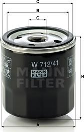 Mann-Filter W 712/41 - Ölfilter alexcarstop-ersatzteile.com