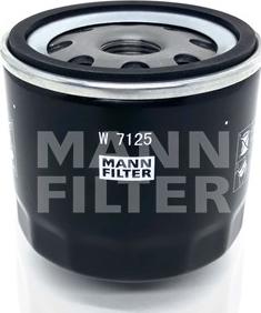 Mann-Filter W 7125 - Ölfilter alexcarstop-ersatzteile.com