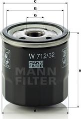 Mann-Filter W 712/32 - Ölfilter alexcarstop-ersatzteile.com