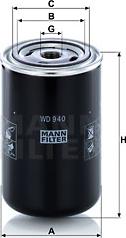 Mann-Filter WD 940 - Ölfilter alexcarstop-ersatzteile.com