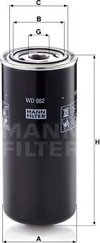 Mann-Filter WD 962 - Ölfilter alexcarstop-ersatzteile.com