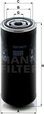 Mann-Filter WDK 962/11 - Kraftstofffilter alexcarstop-ersatzteile.com