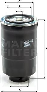 Mann-Filter WK 940/6 x - Kraftstofffilter alexcarstop-ersatzteile.com