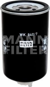 Mann-Filter WK 940/7 - Kraftstofffilter alexcarstop-ersatzteile.com