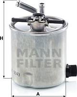 Mann-Filter WK 9043 - Kraftstofffilter alexcarstop-ersatzteile.com