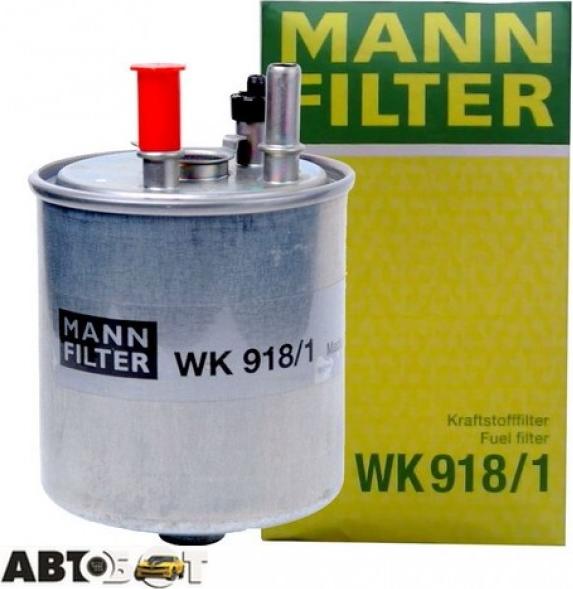 Mann-Filter WK 918 - Kraftstofffilter alexcarstop-ersatzteile.com