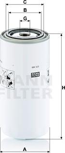 Mann-Filter WK 929 x - Kraftstofffilter alexcarstop-ersatzteile.com