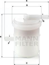 Mann-Filter WK 42/81 - Kraftstofffilter alexcarstop-ersatzteile.com