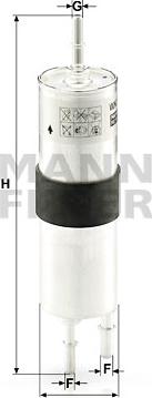 Mann-Filter WK 515 - Kraftstofffilter alexcarstop-ersatzteile.com