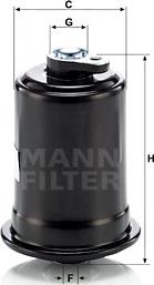 Mann-Filter WK 614/10 - Kraftstofffilter alexcarstop-ersatzteile.com