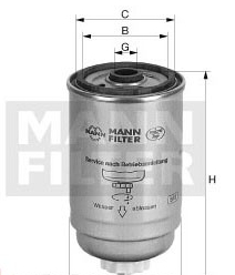 Mann-Filter WK 842/2 (10) - Kraftstofffilter alexcarstop-ersatzteile.com