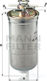 Mann-Filter WK 853/4 - Kraftstofffilter alexcarstop-ersatzteile.com