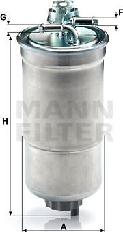 Mann-Filter WK 853/3 x - Kraftstofffilter alexcarstop-ersatzteile.com