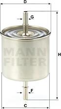 Mann-Filter WK 8046 - Kraftstofffilter alexcarstop-ersatzteile.com